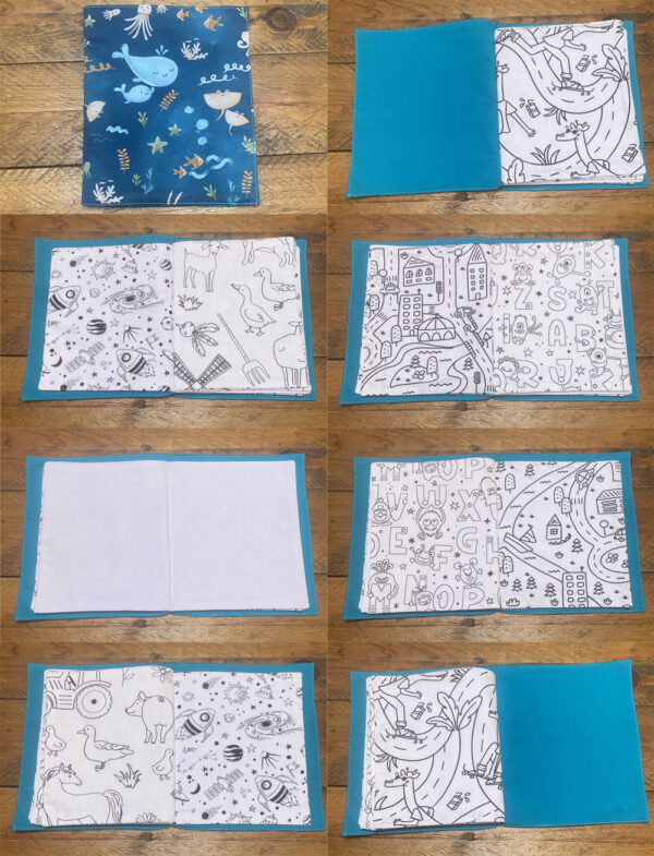 Cahier de coloriage lavable – Image 4
