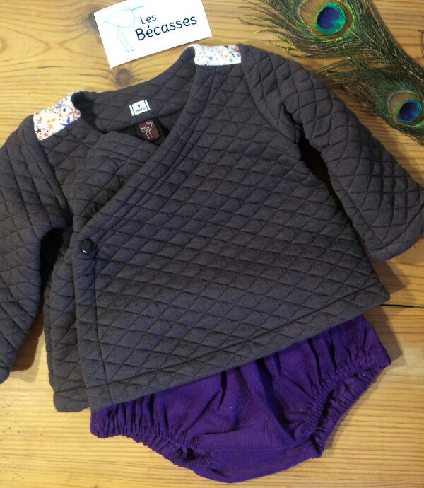 Bloomer velours aubergine – Image 5